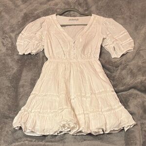 Abercrombie&fitch White Dress